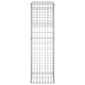vidaXL gabioonkorvid 2 tk, 40 x 40 x 140 cm, raud hind ja info | Aiad ja tarvikud | kaup24.ee