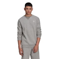 Meeste Dressipluus Adidas Essential Crew M H34642, hall L hind ja info | Meeste pusad | kaup24.ee