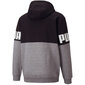 Meeste džemper Puma Power Colorblock Hoodie FL M 846104 01, hall цена и информация | Meeste pusad | kaup24.ee