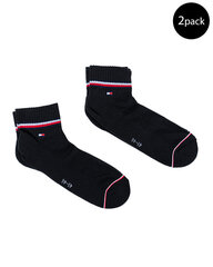 SOCKS TOMMY HILFIGER TH MEN ICONIC QUARTER 2P 100001094200 цена и информация | Мужские носки | kaup24.ee