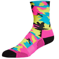 Naiste ja meeste sokid Asics Noosa Camo Run Crew Sock 3013A730, roosa hind ja info | Meeste sokid | kaup24.ee