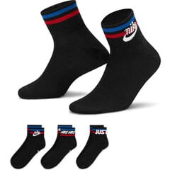 Мужские носки Nike Everyday Essential 3Pack DX5080 010, 3 пары цена и информация | Мужские носки | kaup24.ee