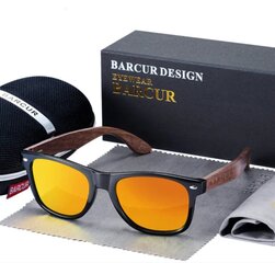 Meeste kvaliteetsed polariseeritud peegliga päikeseprillid Barcur цена и информация | Солнцезащитные очки для мужчин | kaup24.ee