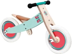 Балансировочный велосипед Scratch Balance Bike 12'', синий цена и информация | Детский трехколесный велосипед - коляска с удобной ручкой управления для родителей Riff F95941 2в1, фиолетовый | kaup24.ee