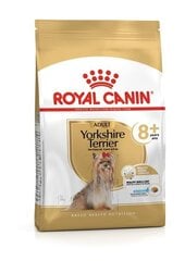 Täiskasvanud Yorkshire terjerid Royal Canin Yorkshire Terrier 8+, 1,5 kg цена и информация | Сухой корм для собак | kaup24.ee