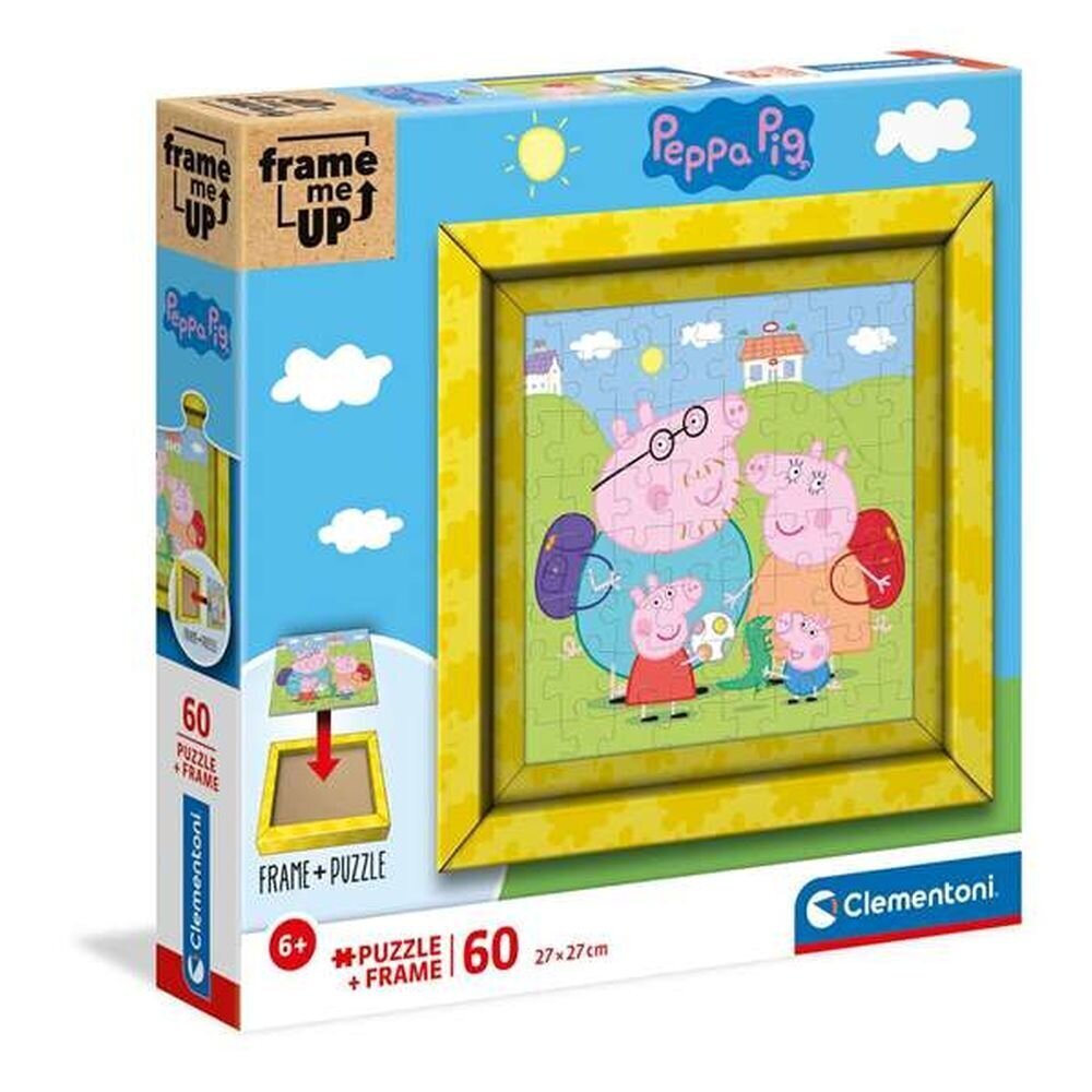 Pusle Clementoni Peppa Pig, 60 detaili цена и информация | Pusled | kaup24.ee