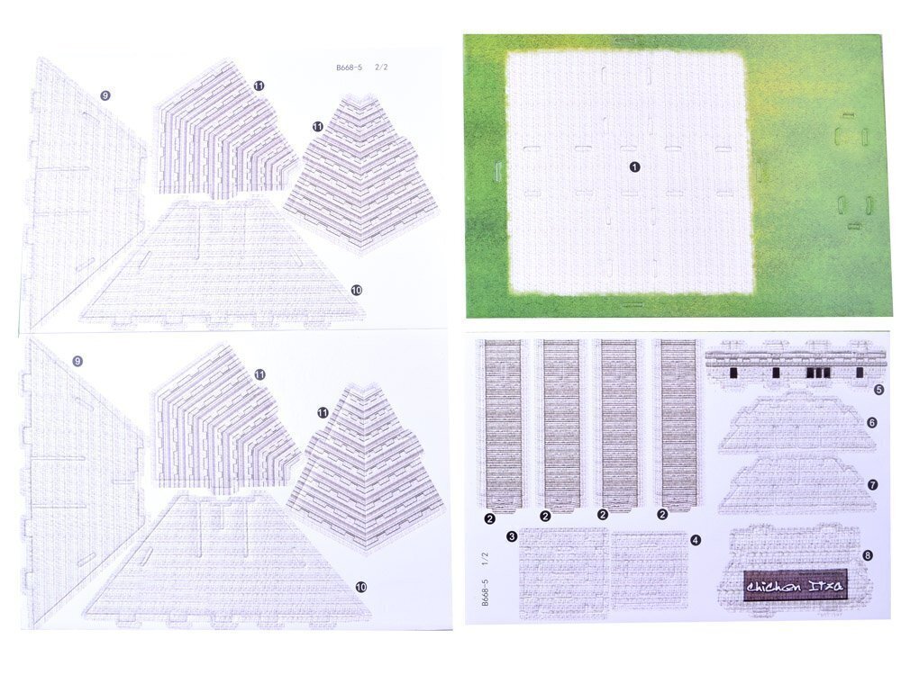 3D Pusle „Maya Pyramid“ hind ja info | Pusled | kaup24.ee