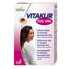 Капсулы VITAKUR PLUS 1000, 30 шт. цена и информация | Витамины, пищевые добавки, препараты для хорошего самочувствия | kaup24.ee