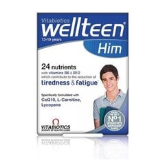 Таблетки WELLTEEN HIM, 30 шт. цена и информация | Витамины, пищевые добавки, препараты для хорошего самочувствия | kaup24.ee