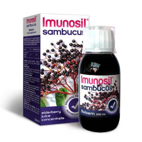 Maisto papildas Sambucus Imunosil, 100 ml цена и информация | Vitamiinid, toidulisandid, immuunsuse preparaadid | kaup24.ee