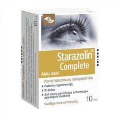 Akių lašai Starazolin Complete, 10ml hind ja info | Silmatilgad | kaup24.ee