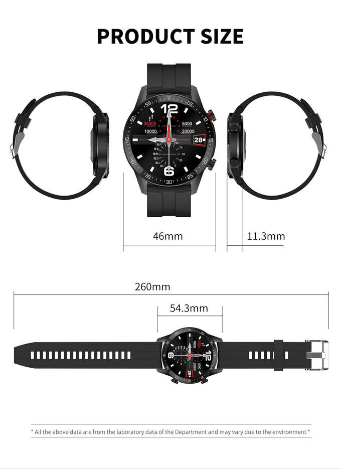 Microwear L13 Lux Silver/Brown Leather цена и информация | Nutikellad (smartwatch) | kaup24.ee