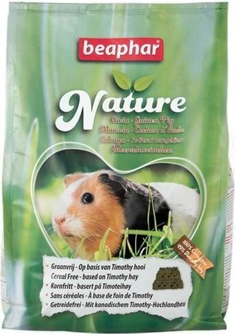 Toit merisigadele Beaphar NATURE, 3 kg цена и информация | Toit väikeloomadele | kaup24.ee