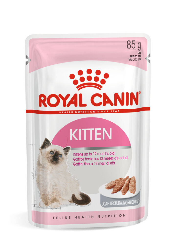 Konserv noortele kassidele ROYAL CANIN Kitten, 12x85 g цена и информация | Konservid kassidele | kaup24.ee