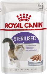 Konserv steriliseeritud kassidele Royal Canin Sterilised, 12x85 g hind ja info | Konservid kassidele | kaup24.ee