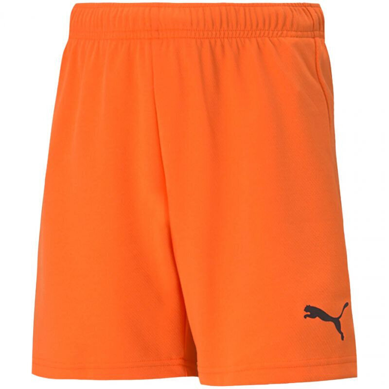 Lühikesed püksid poistele Puma TeamRise Short Jr 704943 08, oranžid hind ja info | Poiste lühikesed püksid | kaup24.ee