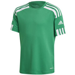 T-särk poistele Adidas Squadra 21 JSY Y Jr GN5743, roheline hind ja info | Poiste särgid | kaup24.ee