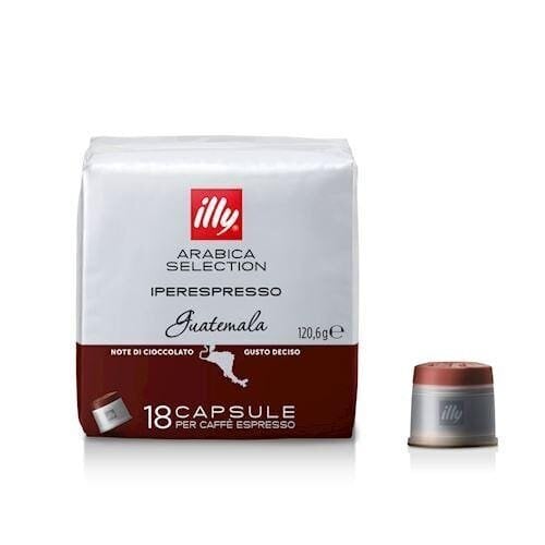 Kohvikapslid Illy IperEspresso, Arabica Selection Gvatemala, 18 tk цена и информация | Kohv, kakao | kaup24.ee