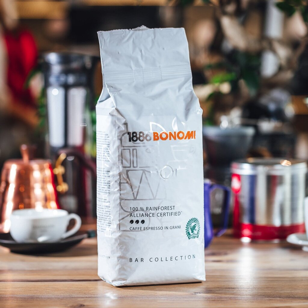 Kohvioad Bonomi, Rainforest, 1 kg hind ja info | Kohv, kakao | kaup24.ee