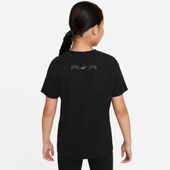 Laste T-särk Nike Sportswear Jr DJ6933 010, must цена и информация | Рубашки для мальчиков | kaup24.ee