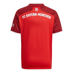 Футболка детская Adidas Bayern Munich Home Jr GR0490, красная цена и информация | Рубашки для мальчиков | kaup24.ee