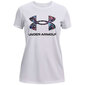 Laste T-särk Under Armour Y Tech BL Solid Body SS Jr 1366080 100, valge цена и информация | Poiste särgid | kaup24.ee