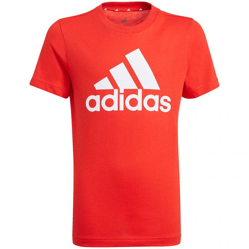 Laste T-särk Adidas Essentials Tee Jr GN3993, punane цена и информация | Poiste särgid | kaup24.ee