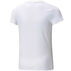Футболка детская Puma Alpha Tee G Jr 589228 02, белая цена и информация | Рубашки для мальчиков | kaup24.ee