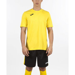 Футболка мужская, Joma Combi football jersey, желтая цена и информация | Футбольная форма и другие товары | kaup24.ee
