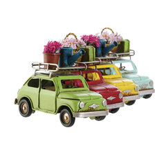 Dekoratiivne kujuke DKD Home Decor Auto Vintage (4 tk) (11 x 5 x 8.5 cm) hind ja info | Sisustuselemendid | kaup24.ee