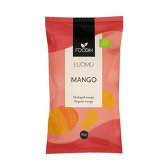 Orgaanilise mango puuviljatükid FOODIN, 2 х 80 g hind ja info | Pähklid, seemned, kuivatatud puuviljad | kaup24.ee
