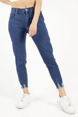 Джинсы G-SMACK SM031-46 цена и информация | Женские тканевые брюки с поясом, синие | kaup24.ee