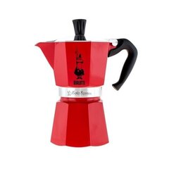 Moka кофеварка Bialetti Express на 6 чашек, красная цена и информация | Чайники, кофейники | kaup24.ee