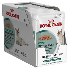 Корм для кошек Royal Canin Instinctive +7 Pouch 12 x 85 г цена и информация | Кошачьи консервы | kaup24.ee