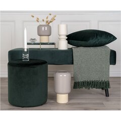 Puuvillane pleed Cort Green 130x160cm цена и информация | Покрывала, пледы | kaup24.ee