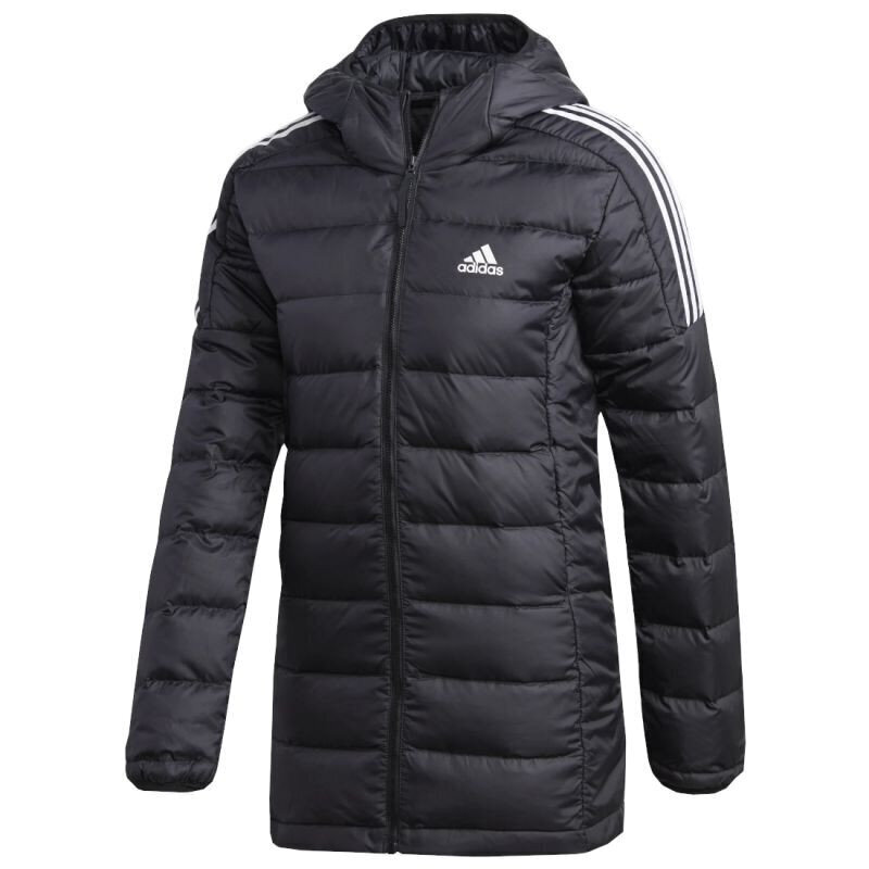 Naiste jope Adidas Essentials Down Parka Jacket W GH4590, must цена и информация | Naiste joped ja parkad | kaup24.ee