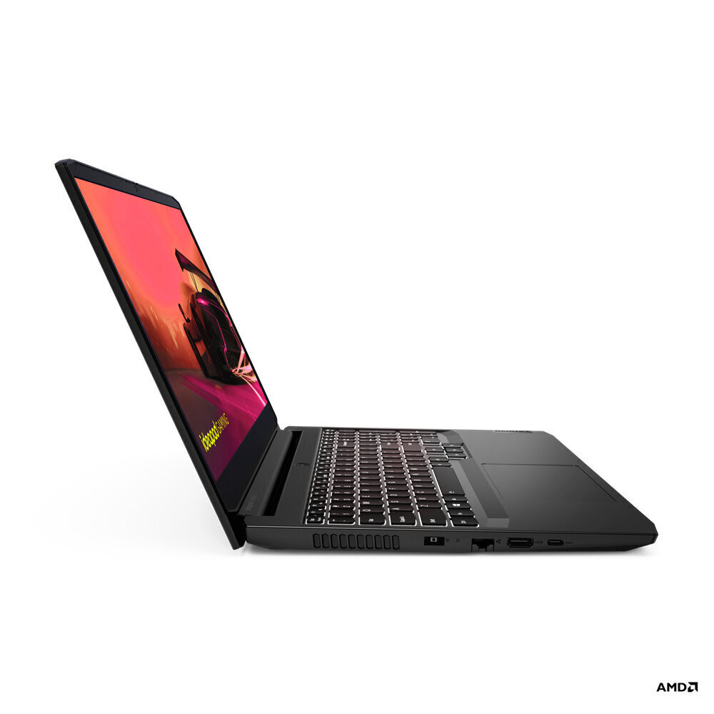 Lenovo IdeaPad Gaming 3 15ACH6 Ryzen 7 5800H 15.6&#34; FHD IPS 250nits AG 16GB DDR4 3200 SSD512 NVMe GeForce RTX 3050 4GB NoOS Shadow Black hind ja info | Sülearvutid | kaup24.ee