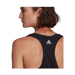 Спортивная футболка женская Adidas Essentials Loose top W GL0566, черная цена и информация | Спортивная одежда женская | kaup24.ee