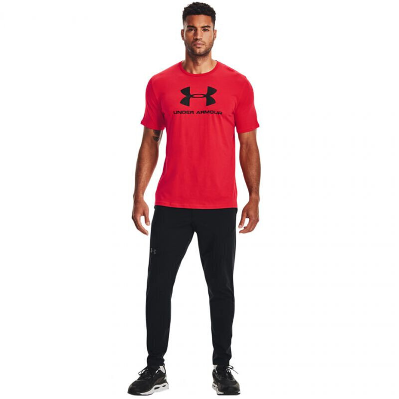 Meeste T-särk Under Armour Sportstyle Logo SS T Shirt M 1329 590 601, punane цена и информация | Meeste T-särgid | kaup24.ee