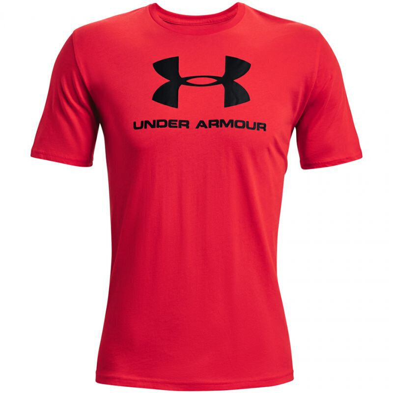 Meeste T-särk Under Armour Sportstyle Logo SS T Shirt M 1329 590 601, punane цена и информация | Meeste T-särgid | kaup24.ee