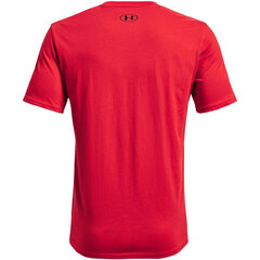 Футболка мужская Under Armour Sportstyle Logo SS T Shirt M 1329 590 601, красная цена и информация | Мужские футболки | kaup24.ee