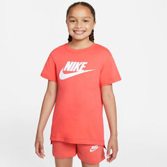 Футболка детская Nike Sportswear Jr AR5088 814, розовая цена и информация | Рубашки для мальчиков | kaup24.ee