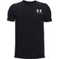 Laste T-särk Under Armour Y Sportstyle Left Rind SS Jr 1363280 001, must цена и информация | Poiste särgid | kaup24.ee