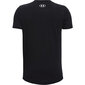 Laste T-särk Under Armour Y Sportstyle Left Rind SS Jr 1363280 001, must цена и информация | Poiste särgid | kaup24.ee