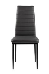 4 tooli komplekt ModernHome Prestige, must hind ja info | Söögilaua toolid, köögitoolid | kaup24.ee