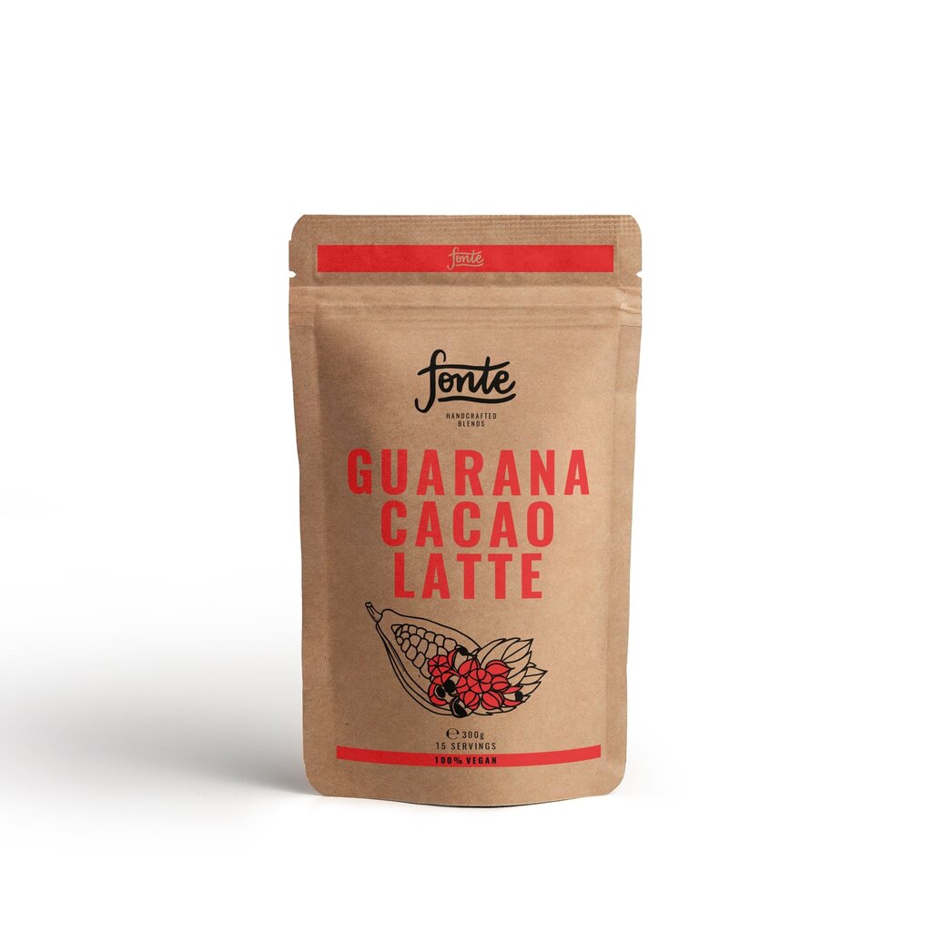 Joogisegu Fonte, Guarana Cacao Latte, 250 g цена и информация | Kohv, kakao | kaup24.ee