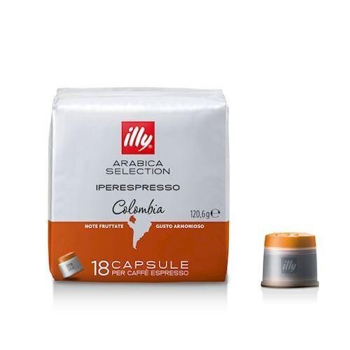 Kohvikapslid Illy IperEspresso, Arabica Selection Colombia, 18 tk цена и информация | Kohv, kakao | kaup24.ee