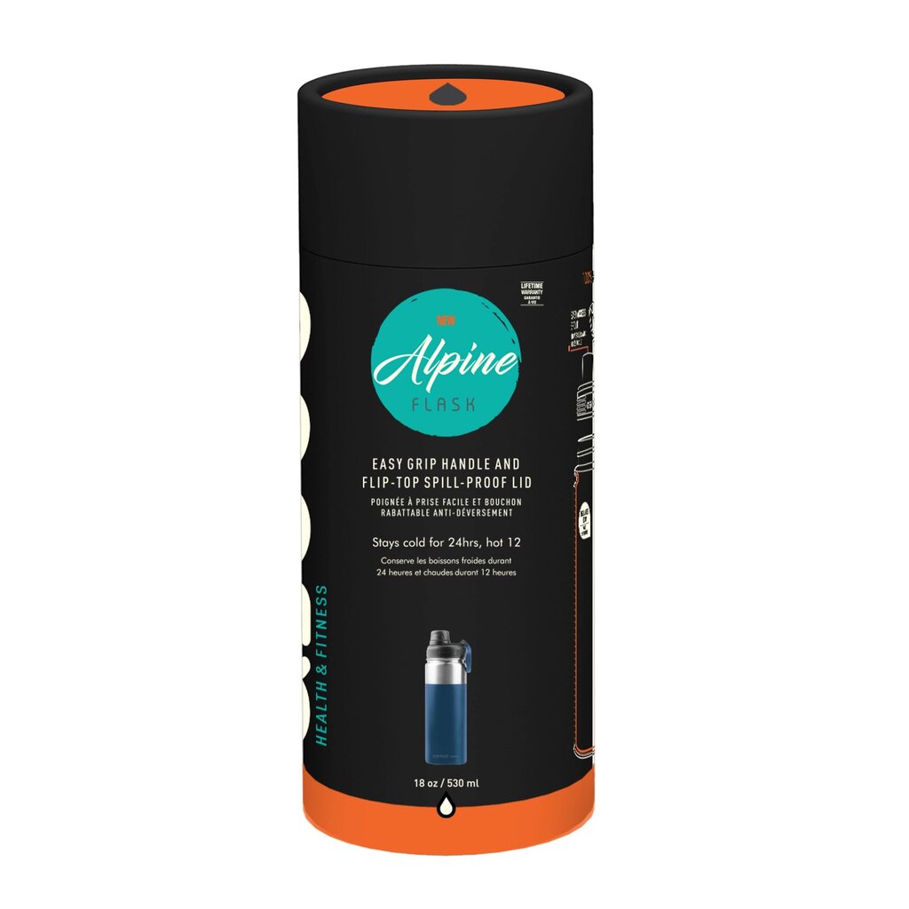 Termokruus, Asobu Alpine Flask, 530 ml, roheline hind ja info | Termosed, termostassid | kaup24.ee