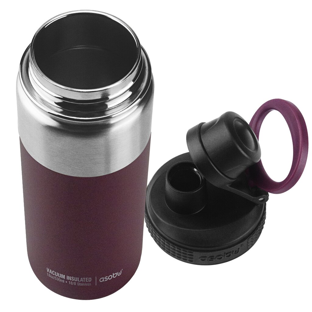 Termokruus Asobu Alpine Flask, 530 ml, valge hind ja info | Termosed, termostassid | kaup24.ee