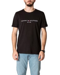 Naiste T-särk Tommy Hilfiger Jeans, must цена и информация | Мужские футболки | kaup24.ee